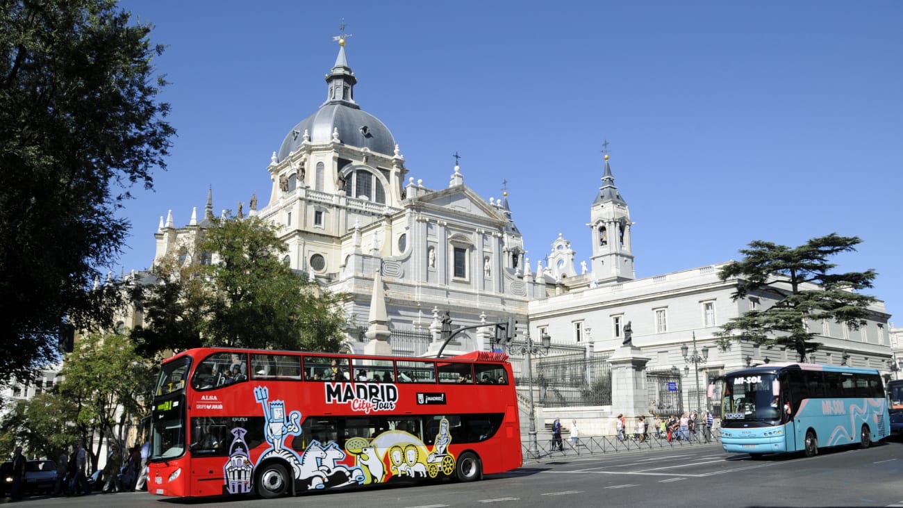 Madrid Hop on Hop off Bus Tours