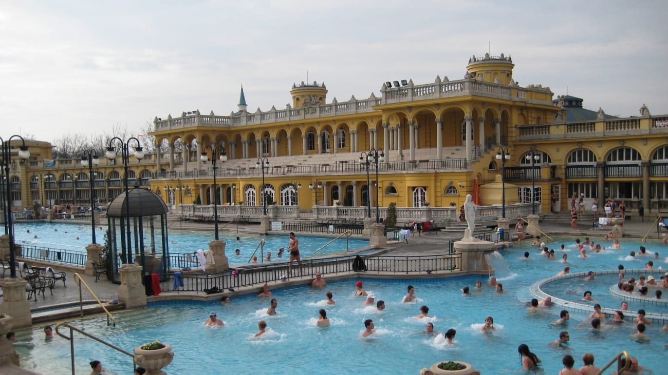 Visitez les meilleures spas de Budapest