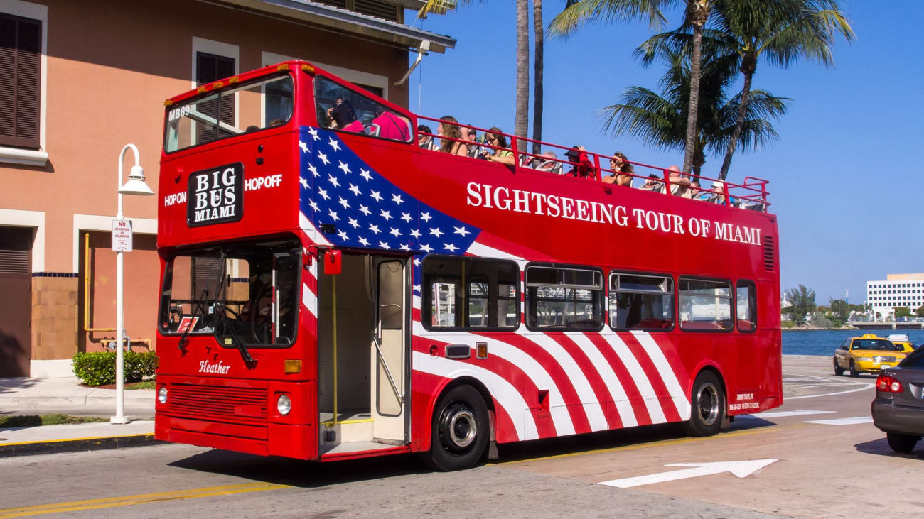 Los mejores buses turísticos de Miami