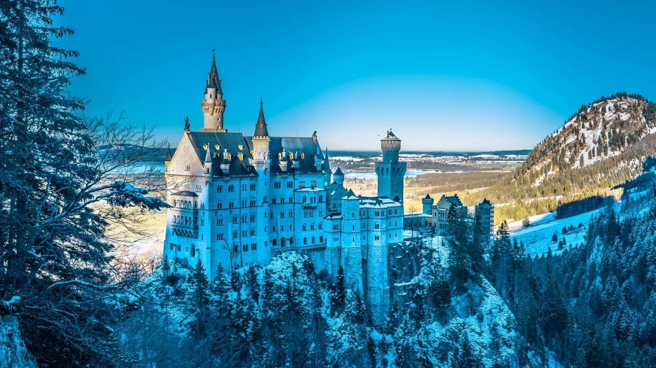 Guidade turer i Neuschwanstein och andra kungliga slott