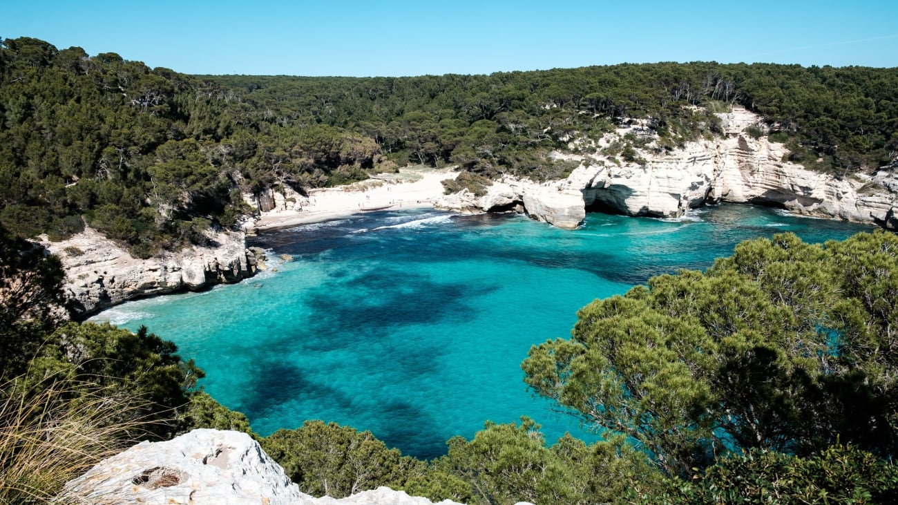 Melhores praias de Menorca