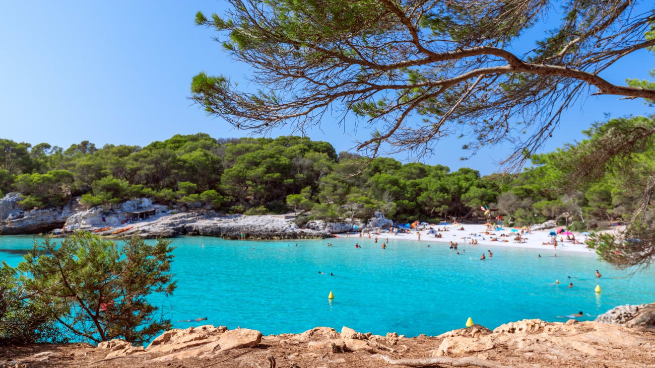 Cala Turqueta en Menorca