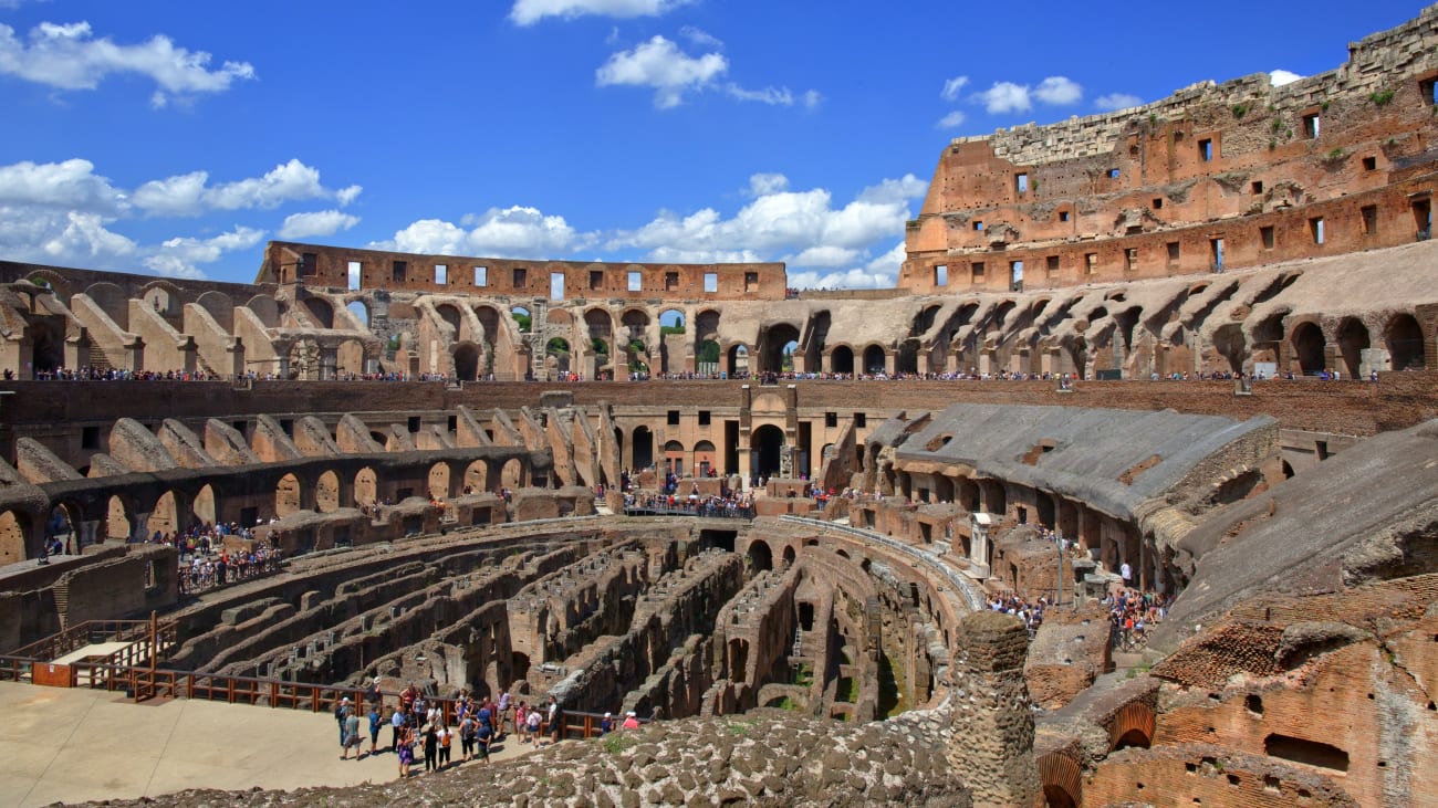 Como visitar a arena do Coliseu de Roma