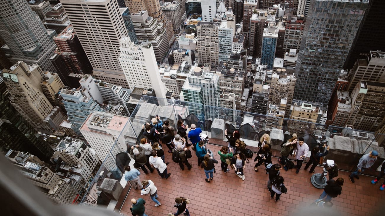 Hoe kom ik bij de Top of the Rock