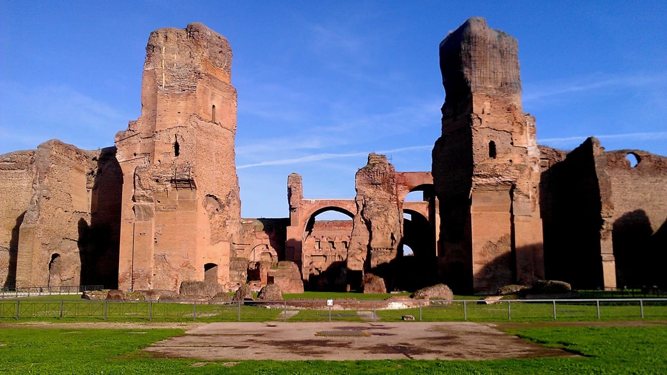 Visit the Baths of Caracalla