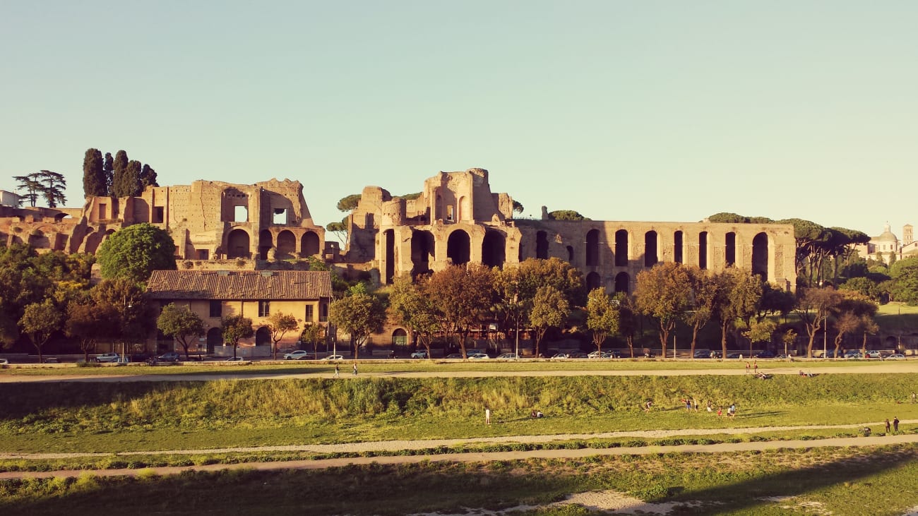 Att besöka Circus Maximus i Rom