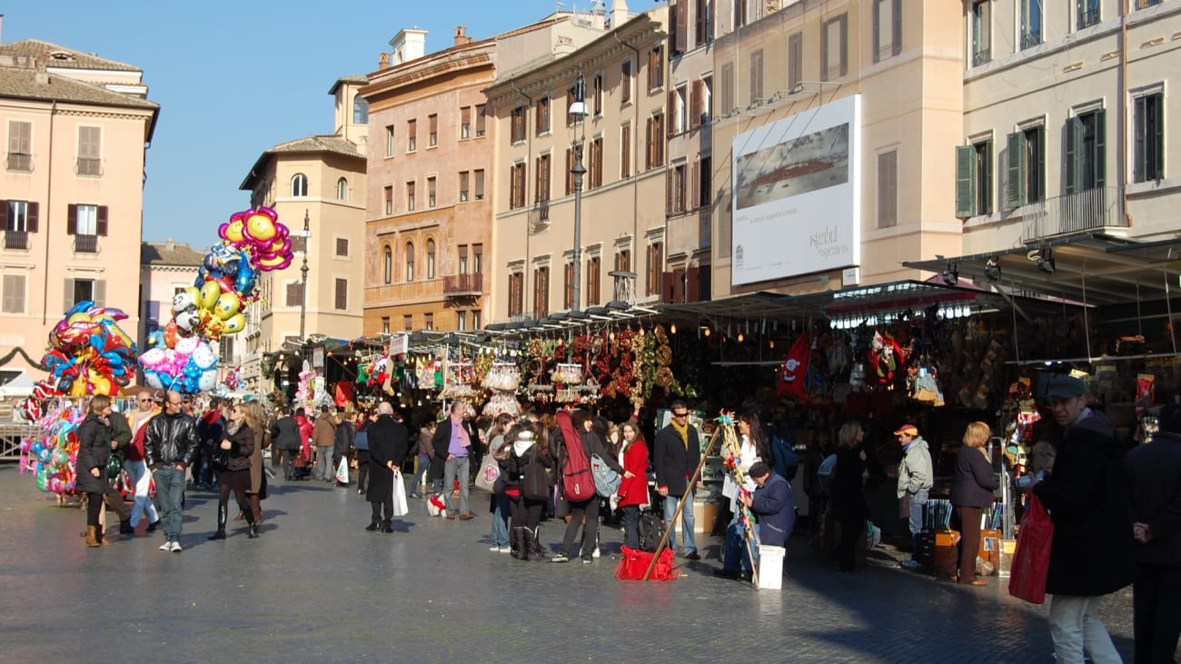 Découvrez les marchés de Noël de Rome