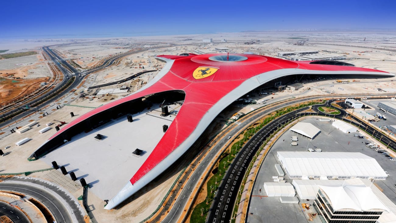 Ferrari World dagsture fra Dubai