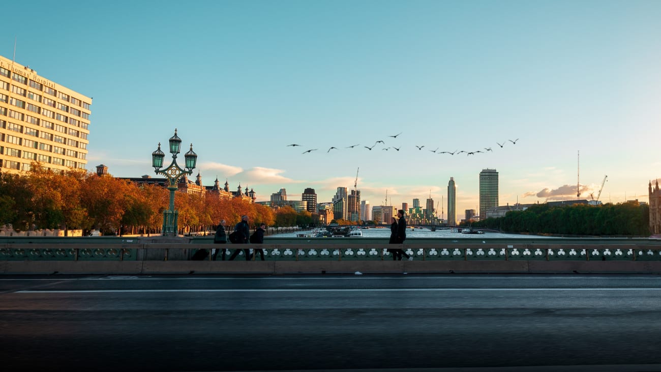 London på hösten