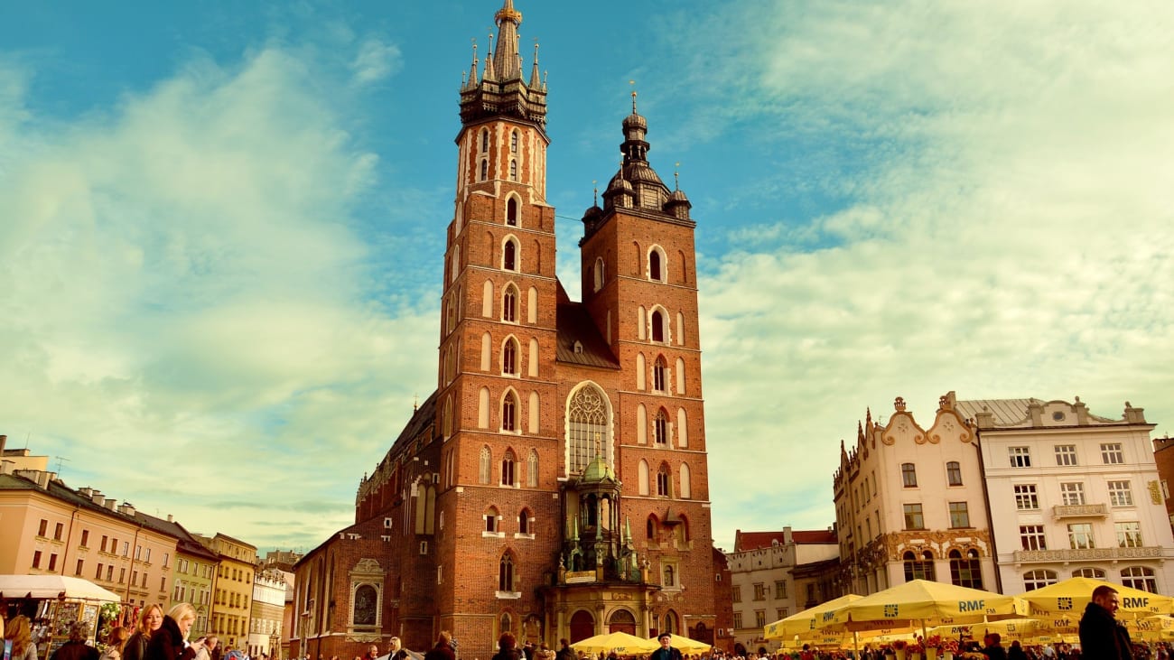 Most beautiful churches in Krakow