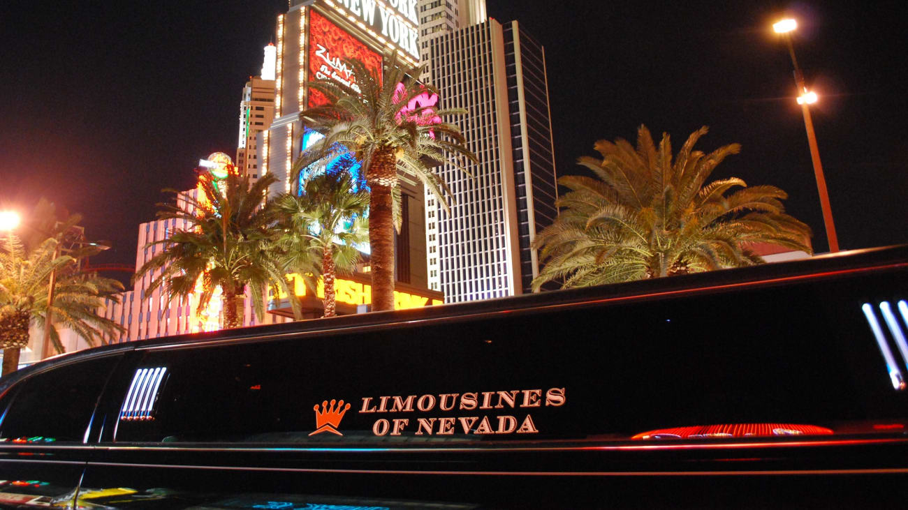 limousine tour vegas