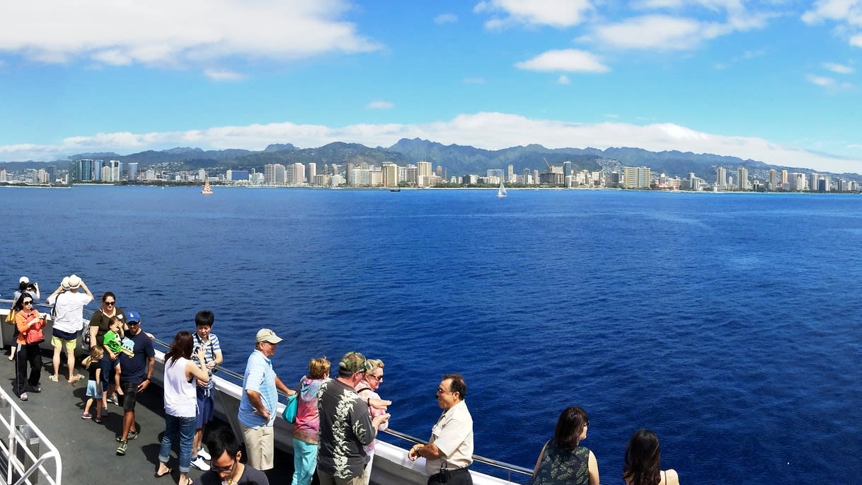 Middagscruise på Oahu