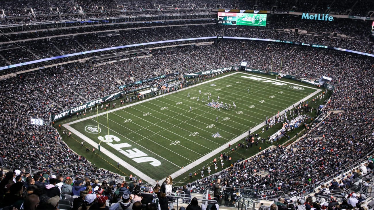 New York Jets MetLife Stadium Aerial View 8 x 10 Football Photo - Dynasty  Sports & Framing