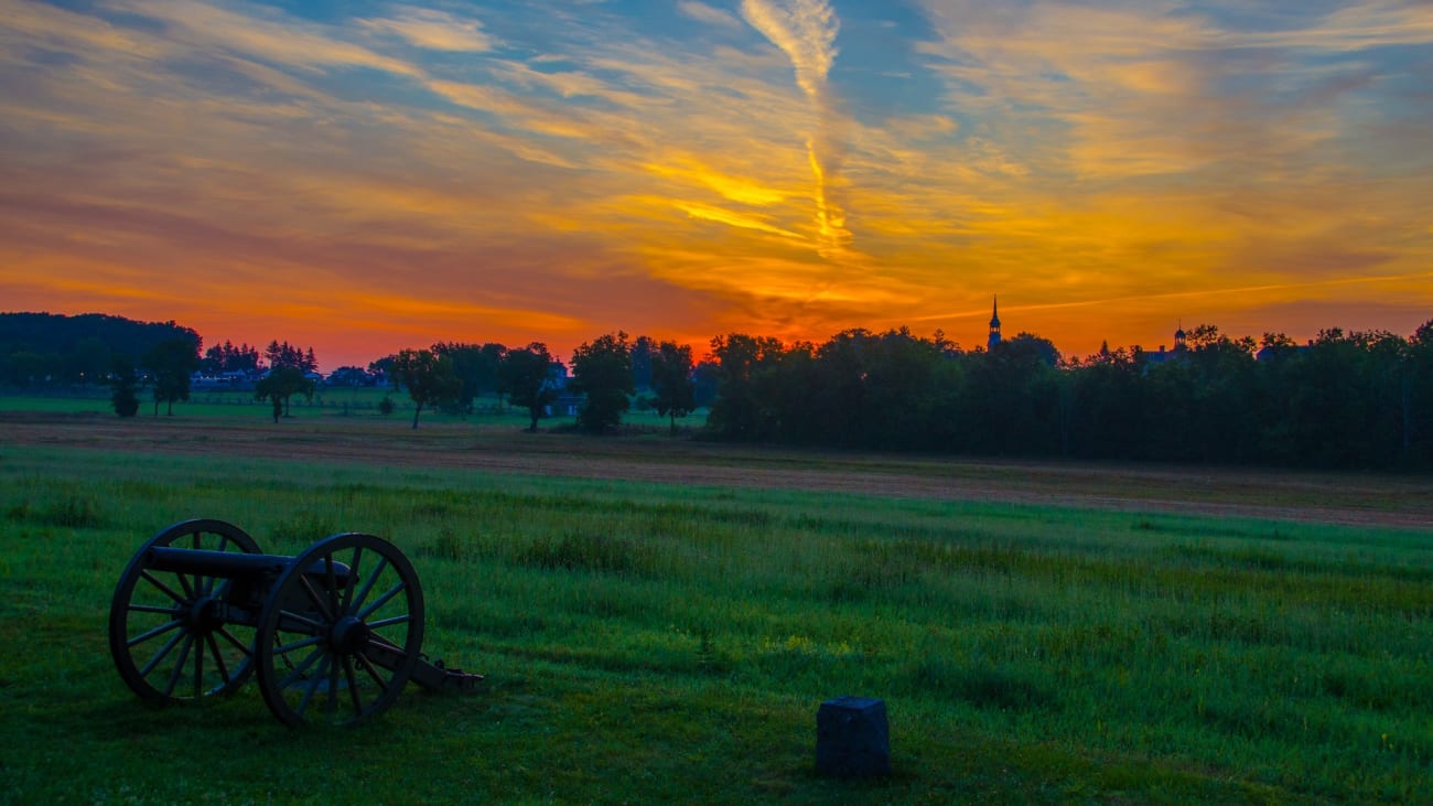 Gettysburg dagsture fra Washington DC