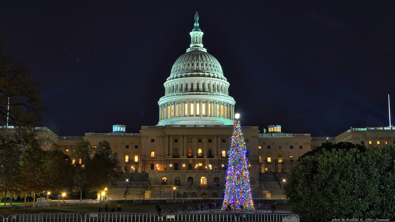 12 Saker att göra i Washington DC vid jul