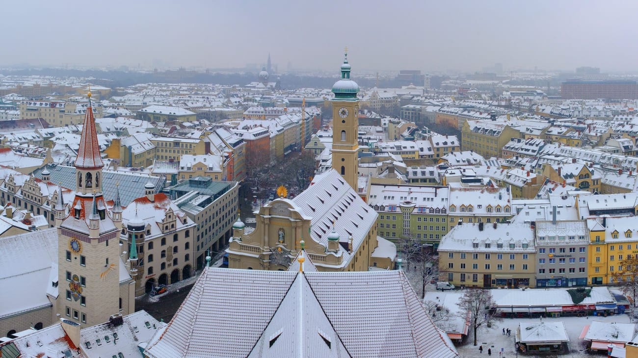 Tekemistä Münchenissä talvella