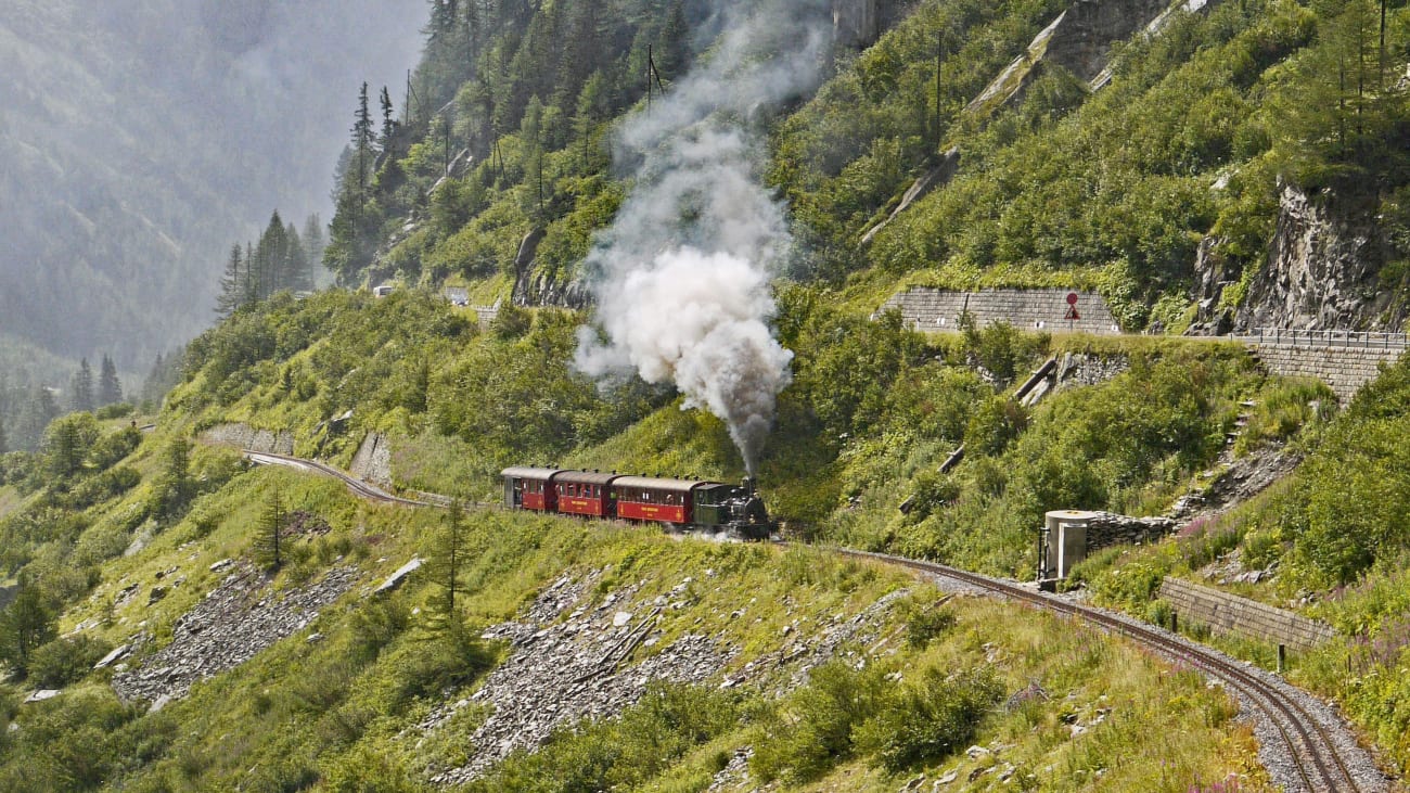 Best panoramic trains from Zurich