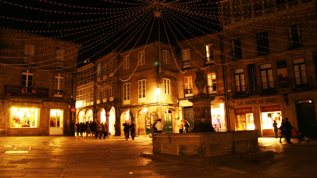 10 choses à faire à Saint-Jacques-de-Compostelle la nuit