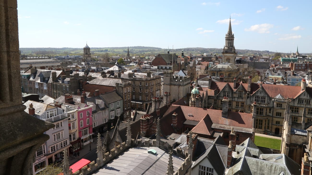 Hvordan komme seg til Oxford fra London