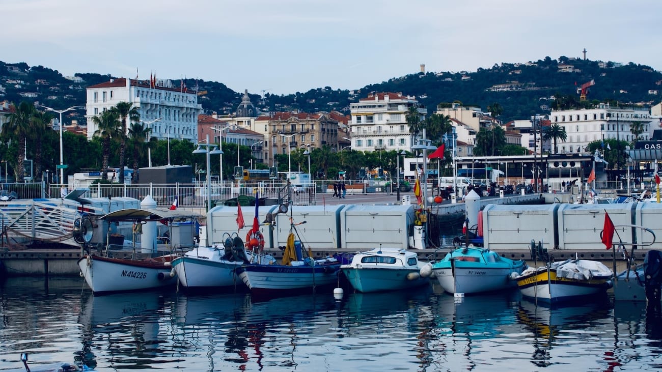 Bådture i Cannes