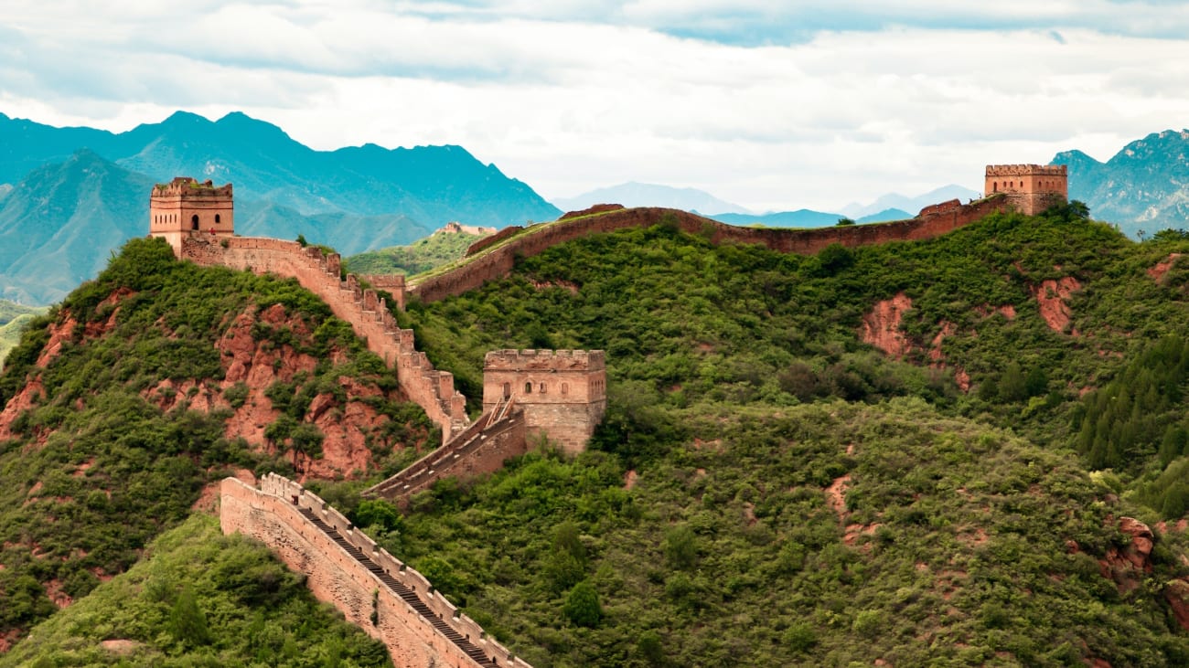 Kinesiska Muren vid Mutianyu Dagsutflykter från Beijing