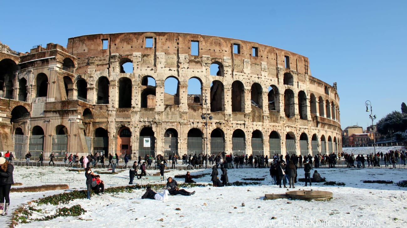 Rome in de winter: alles wat u niet mag missen