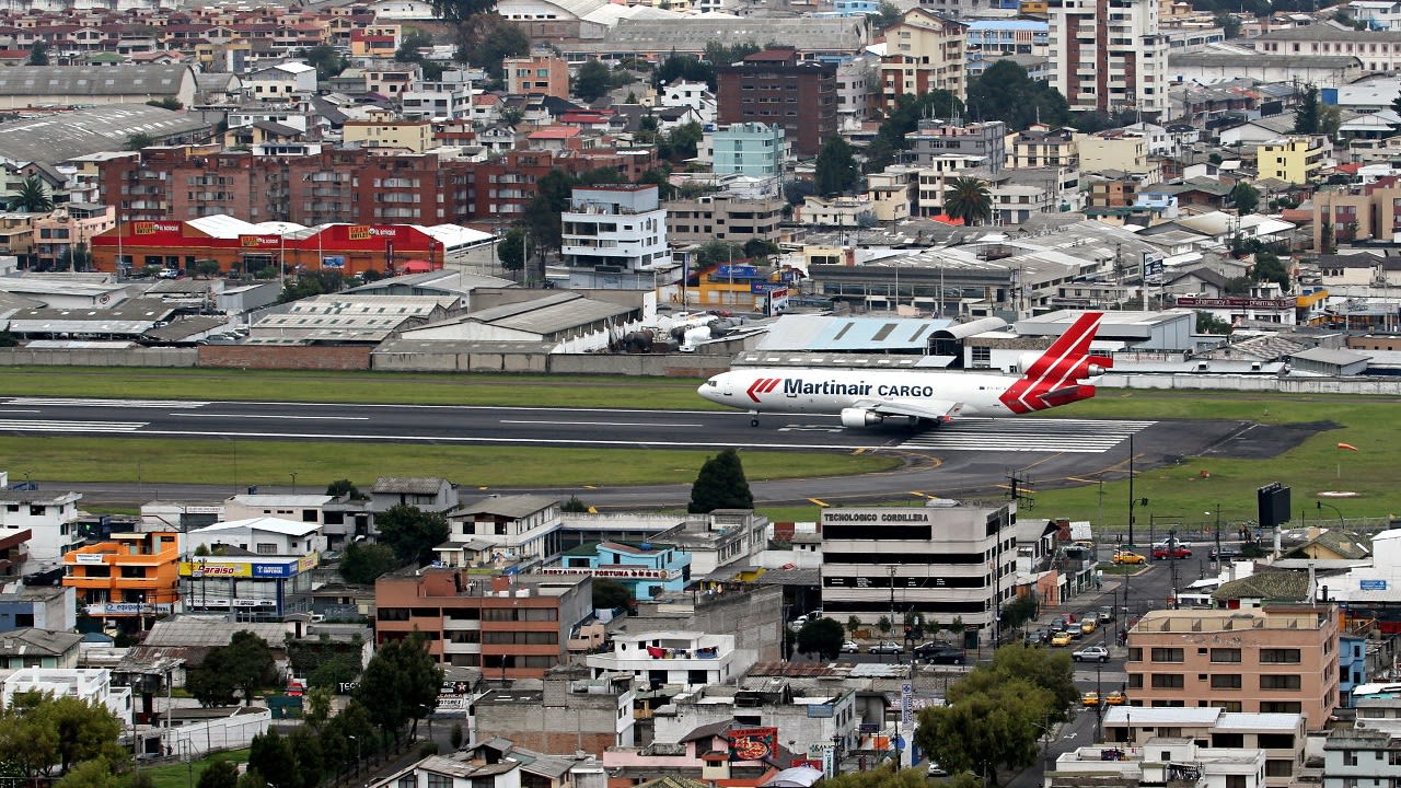 Quito luchthaven vervoer