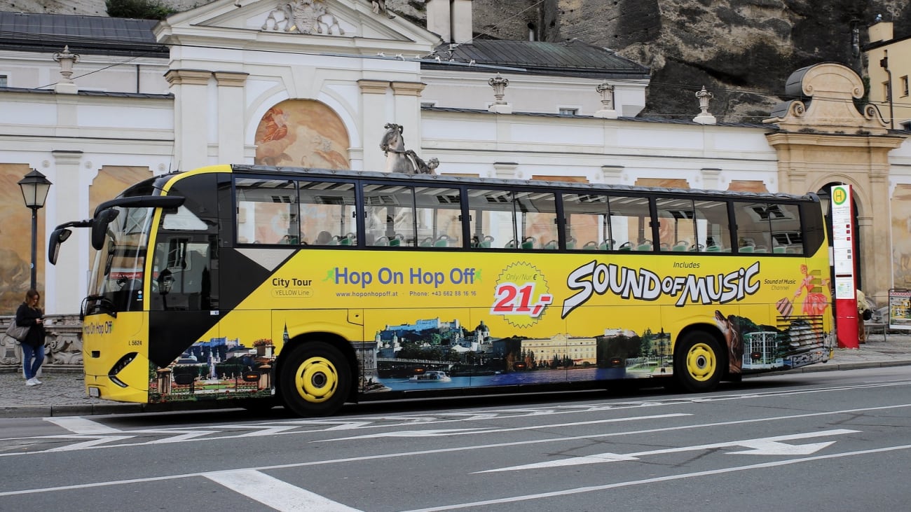 Tour in autobus hop-on hop-off a Salisburgo