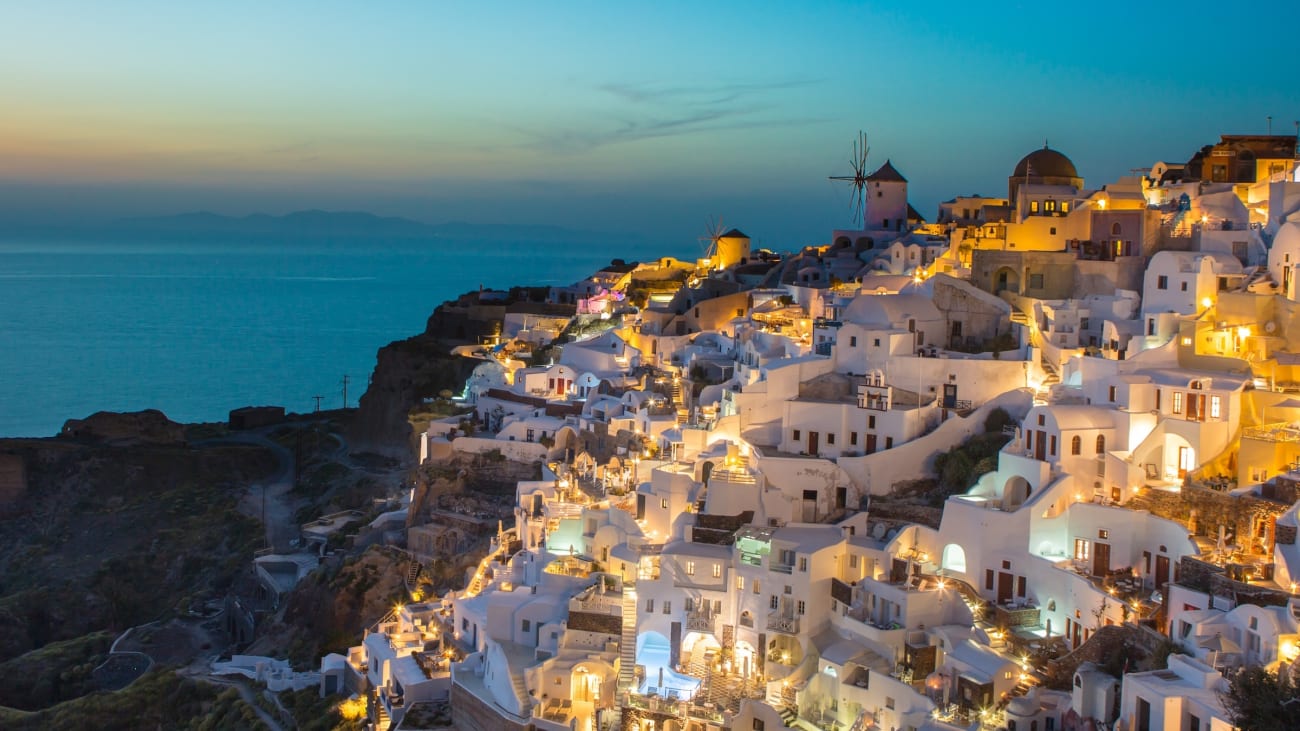 Comment se rendre à santorin depuis  Héraklion