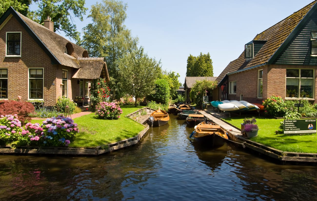 Excursions d'une journée à Giethoorn au départ d'Amsterdam