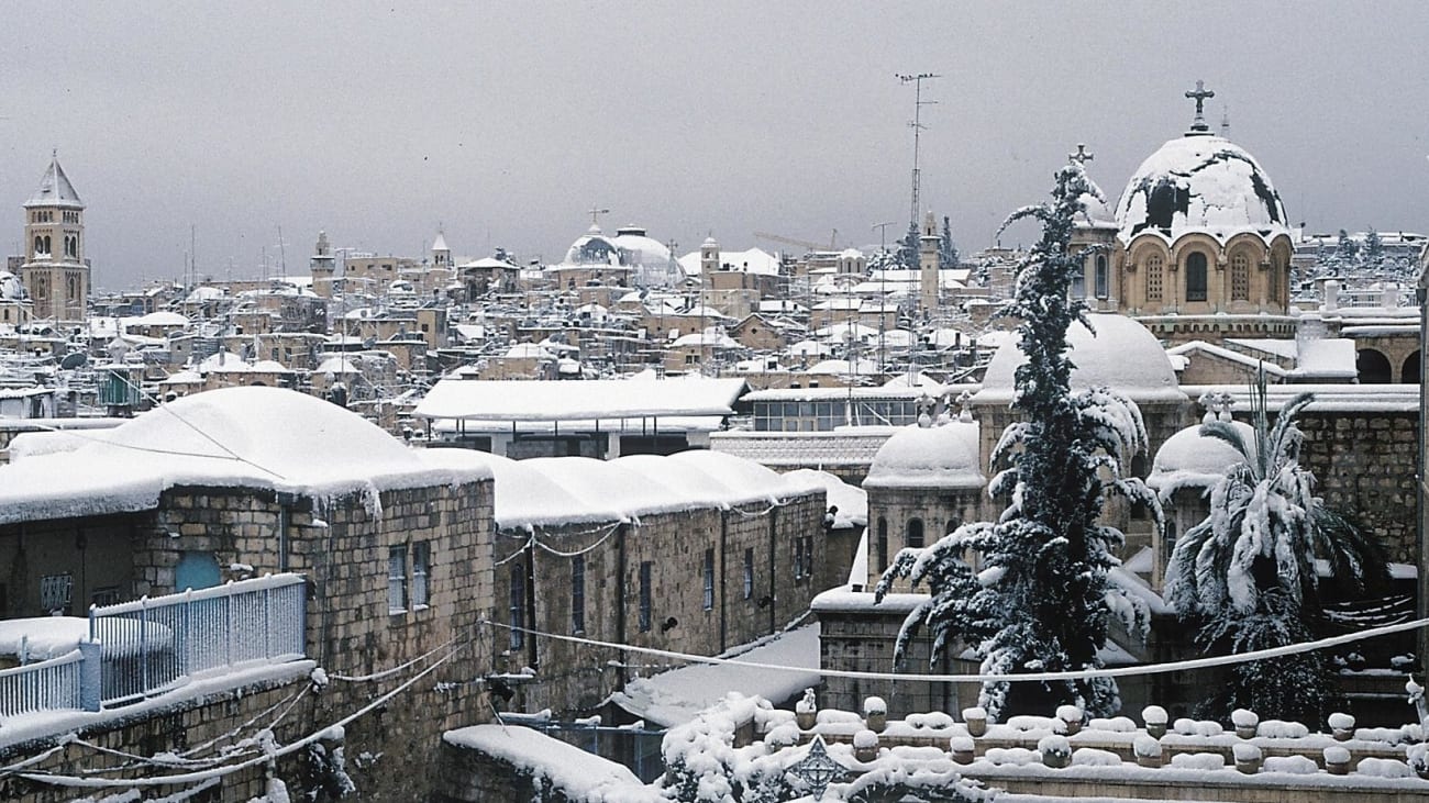 10 Dinge, die man im Winter in Jerusalem machen kann