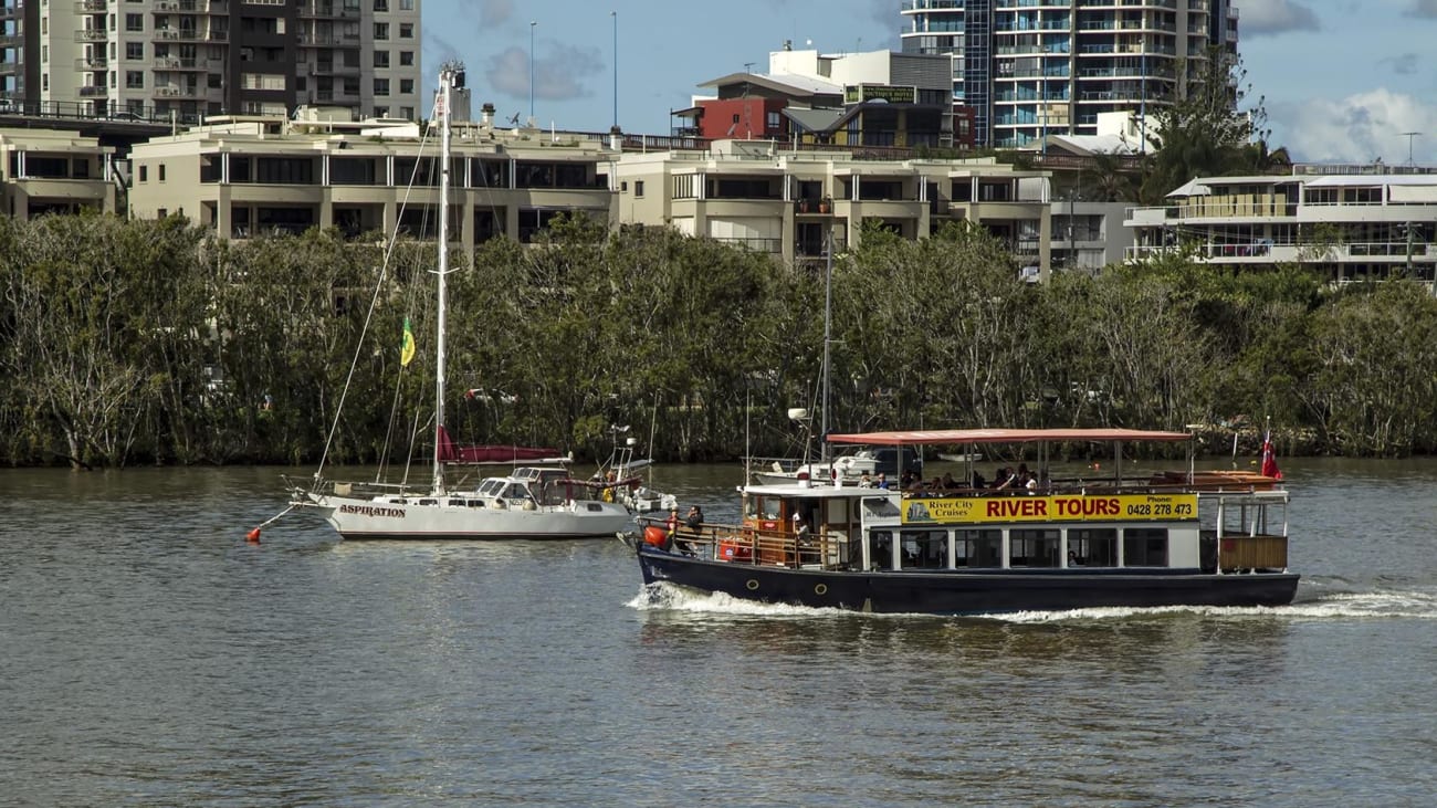 Cruzeiros no Rio Brisbane