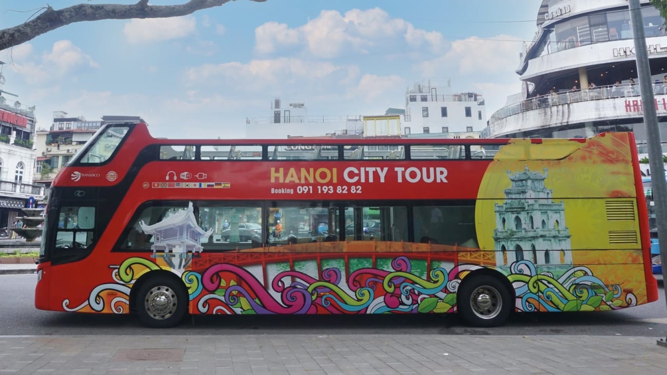 Passeios Turísticos de Ônibus com Paradas em Hanói