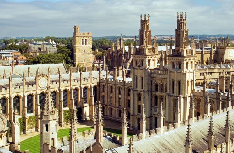 All Saints College building in Oxford