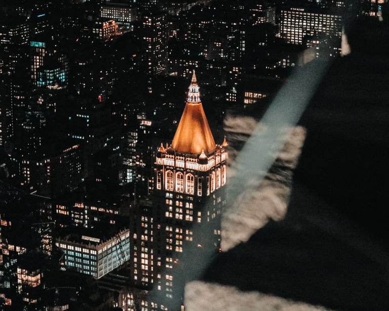 Empire State Building night view