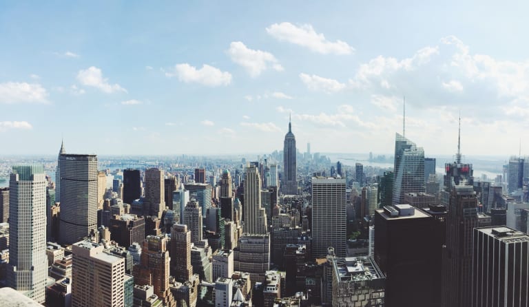 Vue aérienne du Rockefeller
