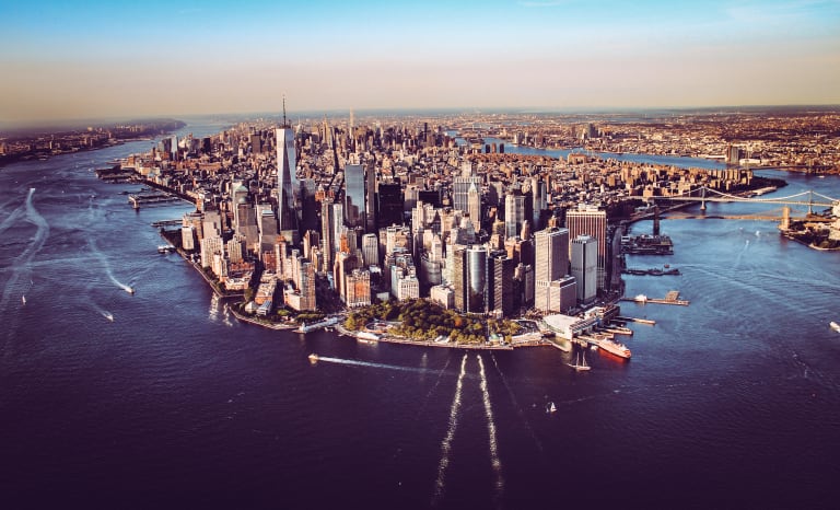 Manhattan vue du ciel
