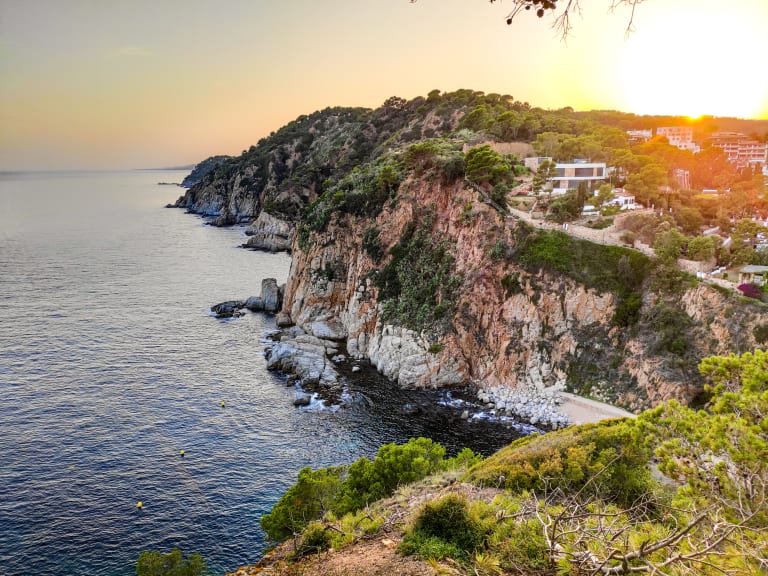 Dreamlike sunsets on the Costa Brava