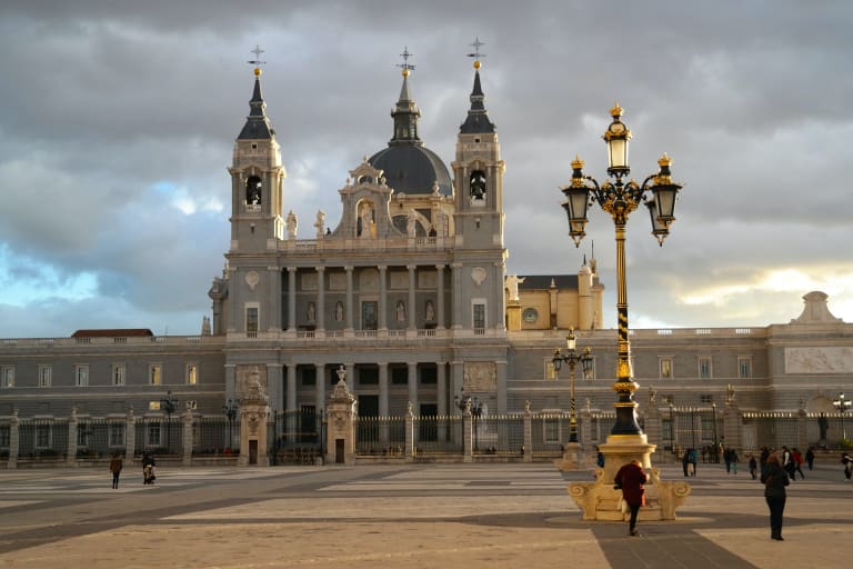 Palacio Real al atardecer