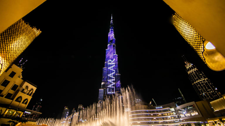 Skyline at night