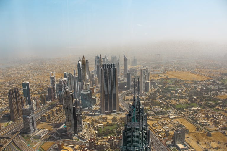 Views from the Burj Khalifa