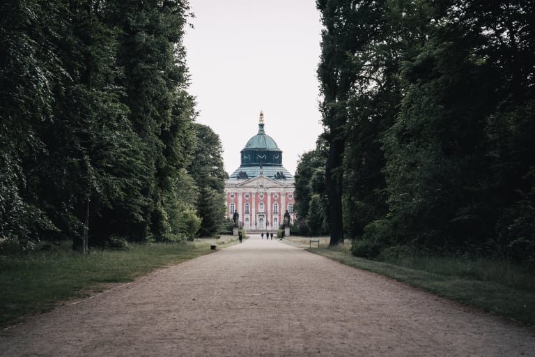 Entrada em Potsdam