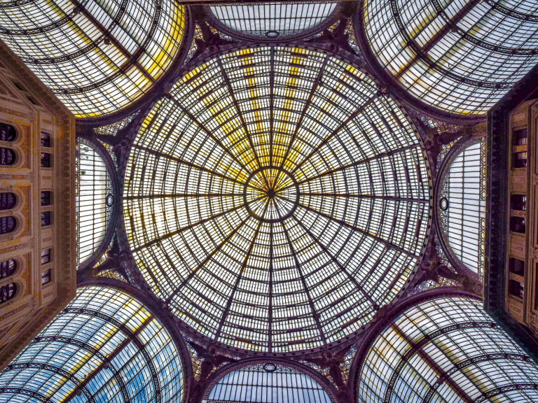Galleria Umberto I:n kattoikkuna| ©Tom Podmore