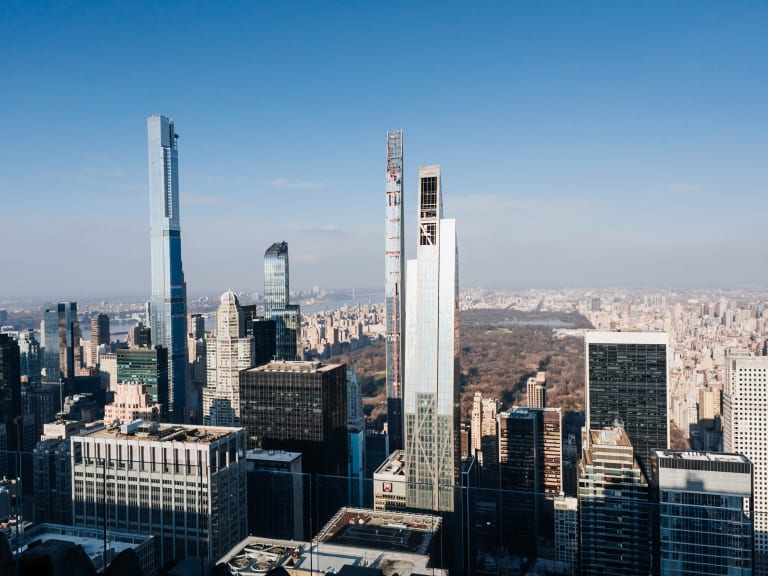 a new 'skylift' rooftop attraction is coming to NYC's top of the rock