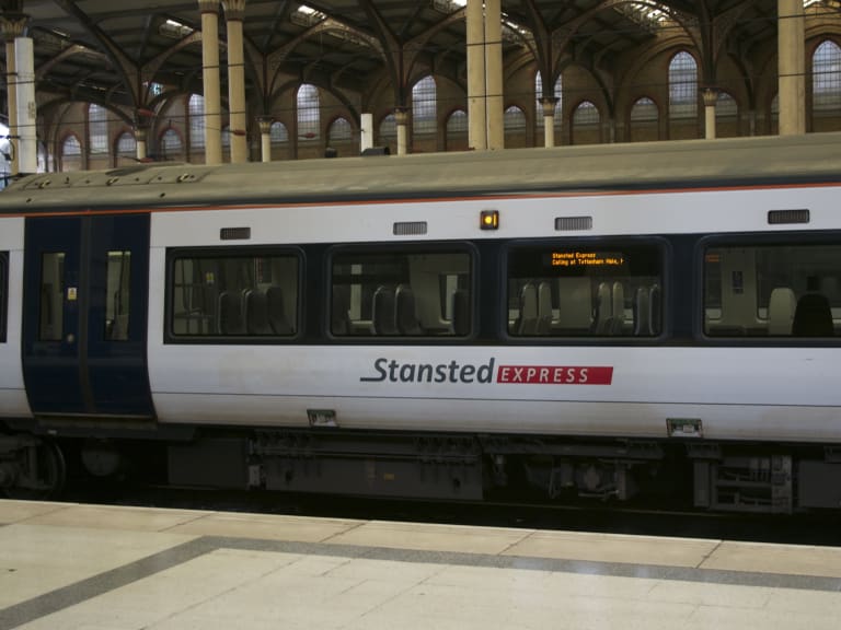 Stansted Express -juna| ©Joshua Brown