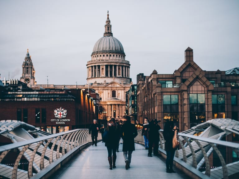 Millennium Bridge, London| ©Anthony DELANOIX