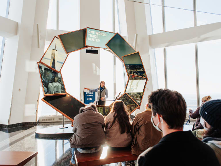 Pre-climbing exhibition at One World Observatory| ©Hellotickets