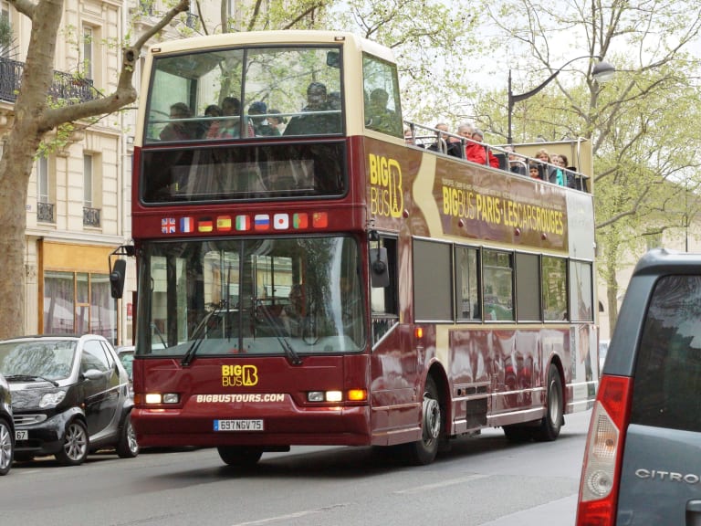 bus tours paris pas cher