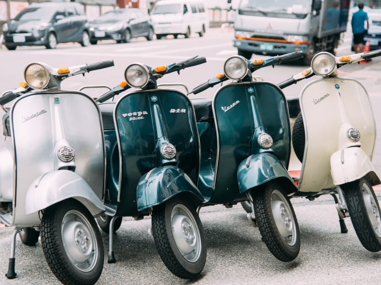 Vespas in Florence| ©Masatada Ho