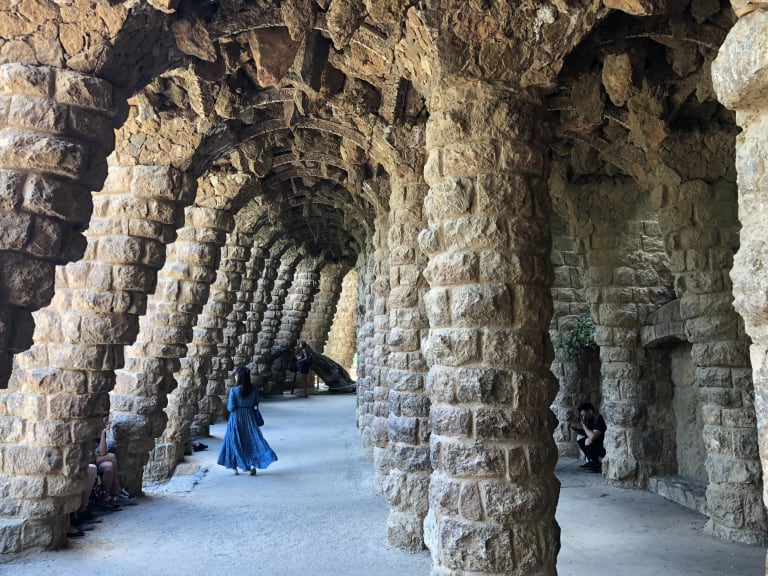Monumental area of Park Güell| ©Roy Tack